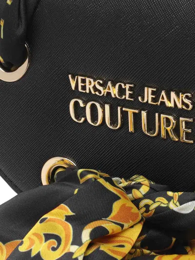 Shop Versace Jeans Couture Crossbody Bag In Black