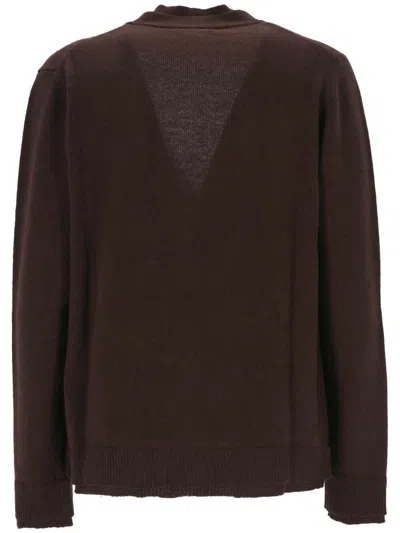 Shop Grifoni Sweaters In Brown