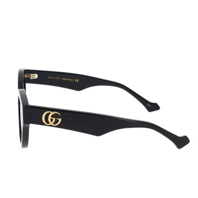 Gucci Grey Cat Eye Ladies Sunglasses Gg0957s 002 51 In Black