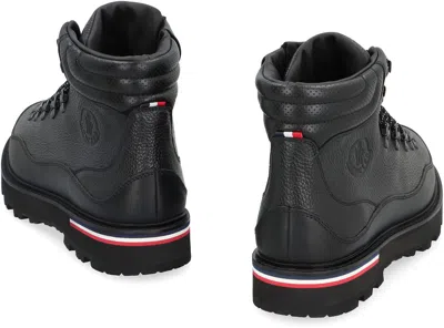 Shop Moncler Paka Hiking Boots In Black
