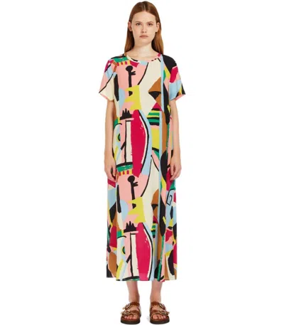 Shop Weekend Max Mara Orchis Multicolored Dress