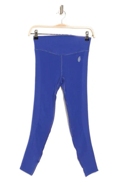 Shop Fp Movement By Free People Mainstream High Waist Leggings In Sapphire Skies