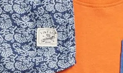 Shop Weatherproof ® Kids' Woven Button-up Shirt, Pocket T-shirt & Shorts Set In Khaki
