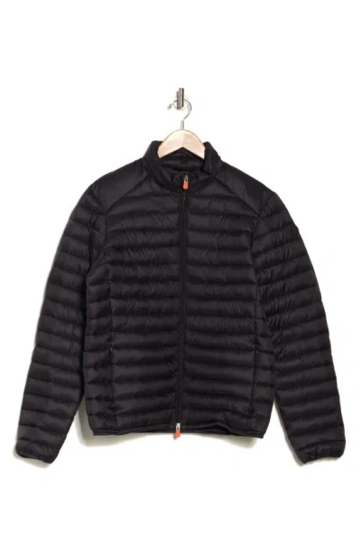 Shop Save The Duck Alexander Puffer Jacket In Black