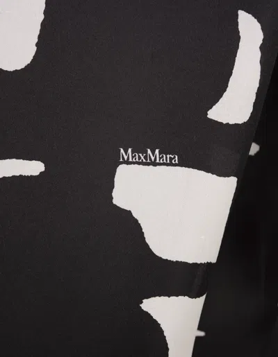 Shop Max Mara Carella Shirt In White And Black