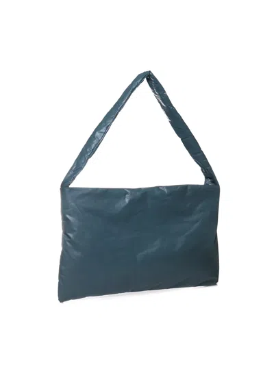 Shop Kassl Editions Oil Square Bag In Oil Forest