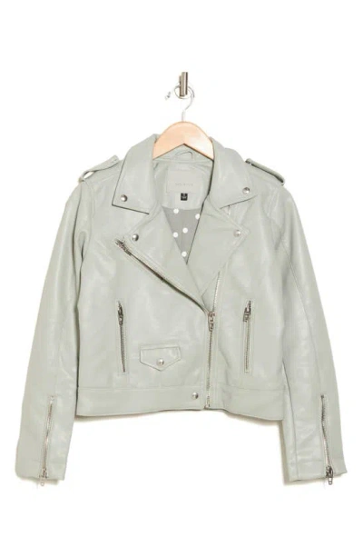 Shop Blanknyc Quilted Faux Leather Moto Jacket In Play-act