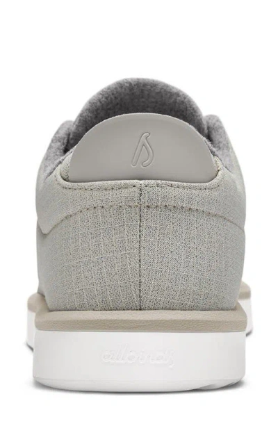 Shop Allbirds Wool Piper Sneaker In Pewter Grey/ Blizzard