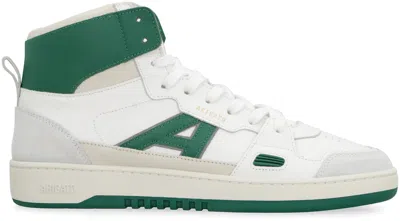 Shop Axel Arigato A-dice Hi High-top Sneakers In White