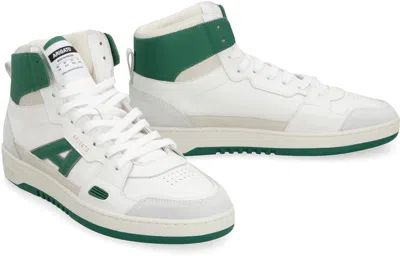 Shop Axel Arigato A-dice Hi High-top Sneakers In White