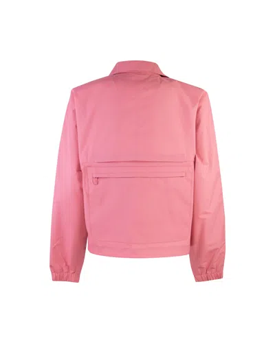 Shop K-way R&d Soi Shell Pink Camelia Jacket In X7upink Camellia