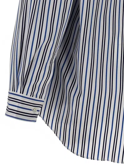 Shop Comme Des Garçons Striped Shirt In Multicolor