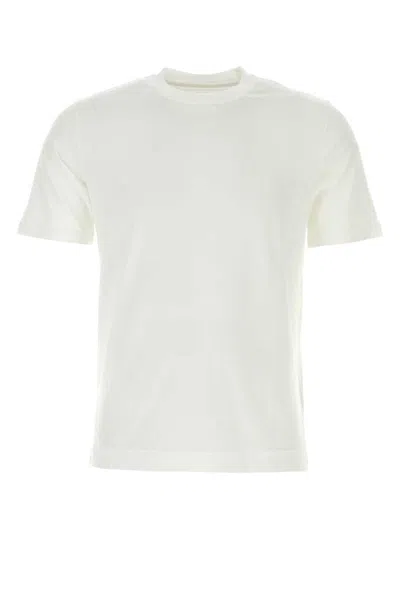 Shop Fedeli T-shirt In White