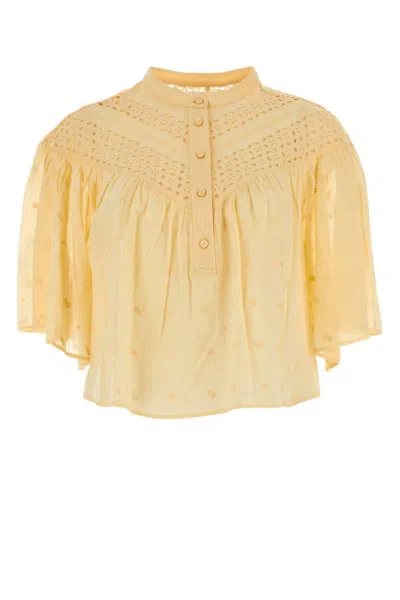 Shop Isabel Marant Étoile Isabel Marant Etoile Shirts In Yellow
