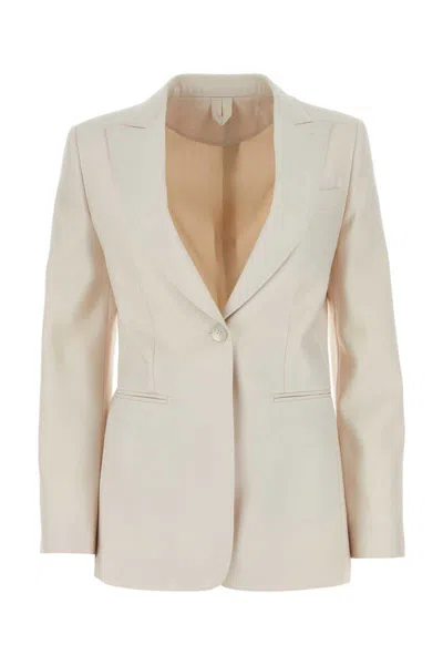 Shop Max Mara Jackets And Vests In White