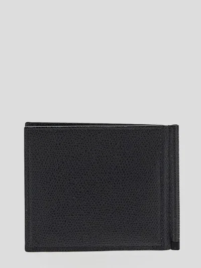 Shop Valextra Wallet In Black