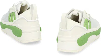 Shop Y-3 Adidas Rivalry Low-top Sneakers In White