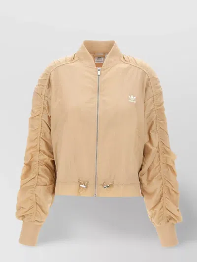 Shop Adidas Originals College Collar Hazelnut Bomber Jacket