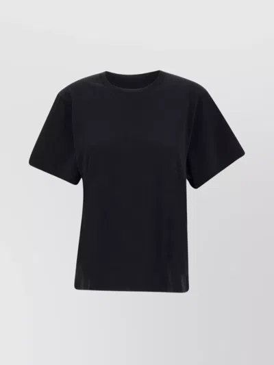 Shop Iro Comfort Fit Cotton T-shirt With Cut-out Detail