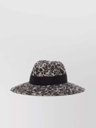 Shop Borsalino "sophie" Wide Brim Hat