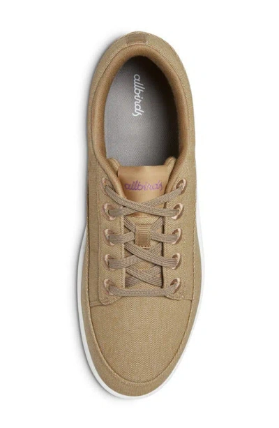 Allbirds Pacer Sneaker In Hazy Beige/ Blizzard