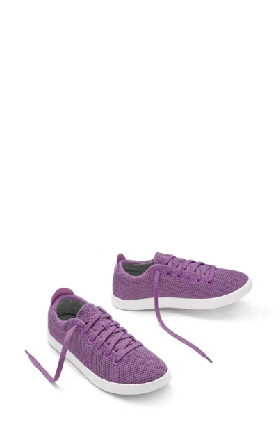 Shop Allbirds Tree Piper Knit Sneaker In Lux Purple/ Blizzard