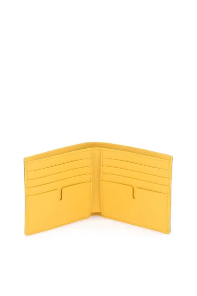 Shop Burberry Bi-fold Check Wallet Men In Multicolor