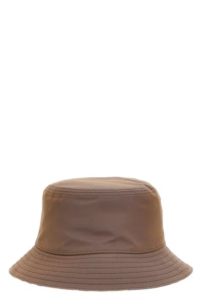Shop Burberry Men Reversible Bucket Hat In Multicolor