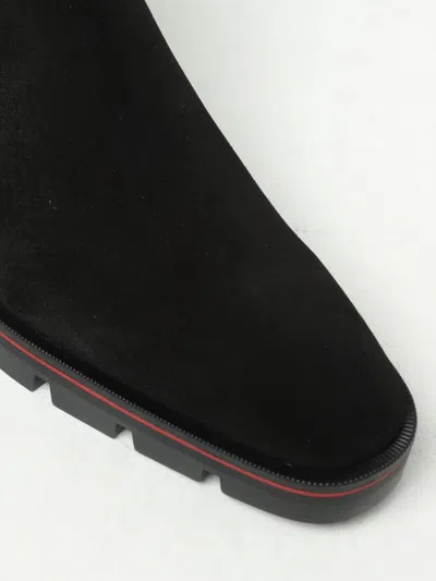 Shop Christian Louboutin Men Alpinosol Black Boots