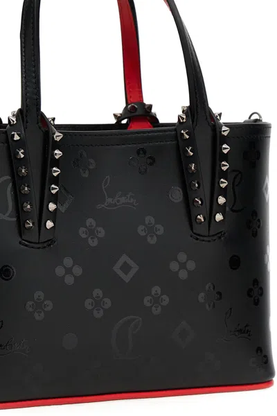 Shop Christian Louboutin Women 'cabata E/w Mini' Handbag In Black