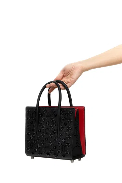 Shop Christian Louboutin Women 'paloma' Mini Handbag In Black