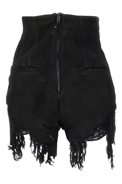 Shop Drkshdw Women 'dirt Cutoffs' Shorts In Black
