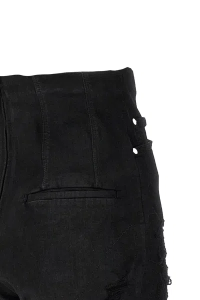 Shop Drkshdw Women 'dirt Cutoffs' Shorts In Black