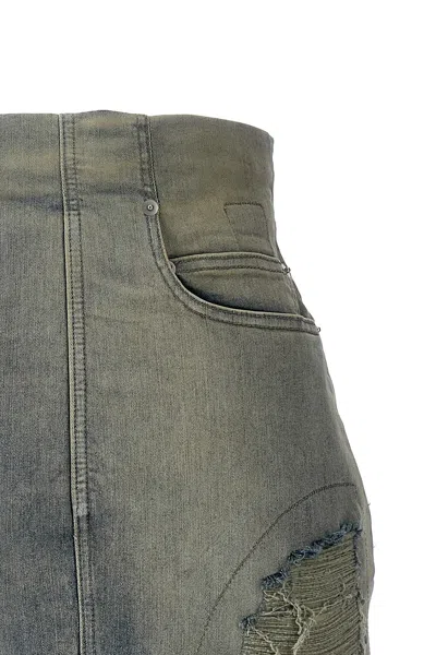 Shop Drkshdw Women 'dirt Cutoffs' Shorts In Blue