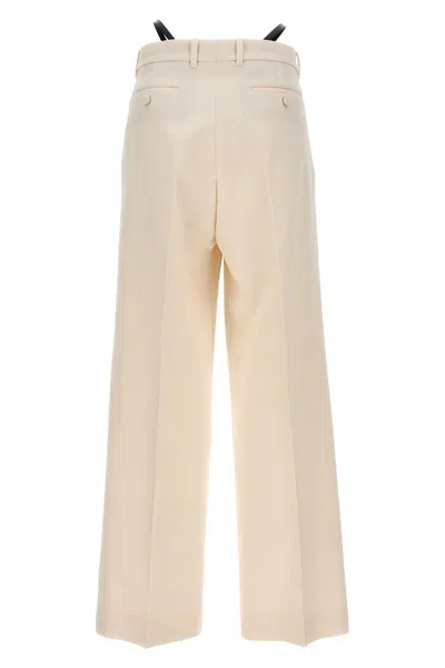 Gucci Women Cady Pants In White