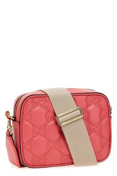 Shop Gucci Women Gg Small Crossbody Bag In Pink