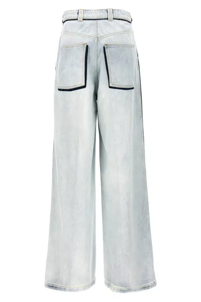 Maison Margiela 5 Pockets Carpenter Jeans In Blue