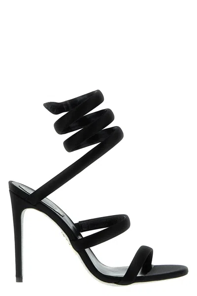 Shop René Caovilla Women 'juniper' Sandals In Black