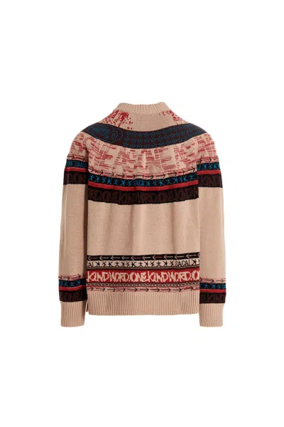 Shop Sacai Men  X Eric Haze Sweater In Multicolor