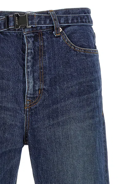 Shop Sacai Women Bootcut Jeans In Blue