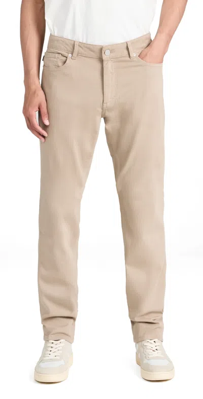 Dl1961 Nick Slim Ultimate Twill Pants Soft Beige In Soft Beige