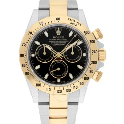 Shop Rolex Cosmograph Daytona Chronograph Automatic Chronometer Black Dial Men's Watch 116523 B In Two Tone  / Black / Gold / Gold Tone / Yellow