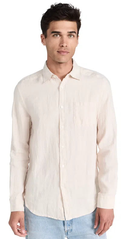 Shop Portuguese Flannel Linen Shirt Raw