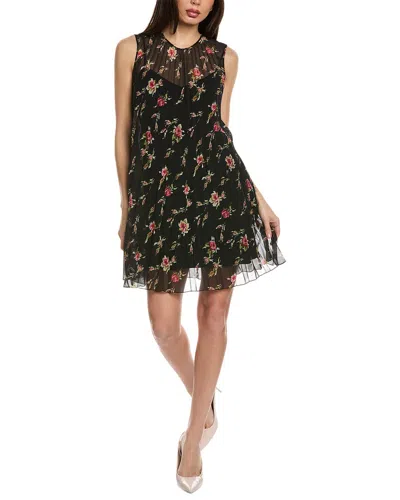 Shop Red Valentino Mini Dress In Black