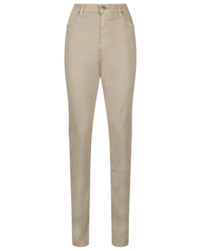Shop Paige Federal Straight Jean In Beige