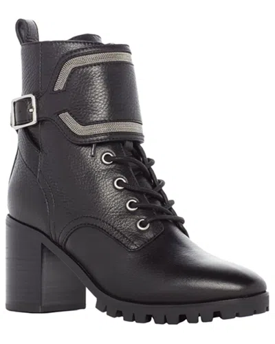 Shop Paige Daphne Leather Boot In Black