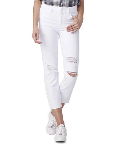 Shop Paige Hoxton Crop Jean In White