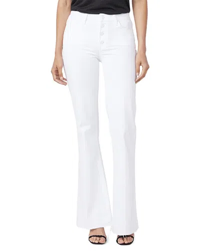 Shop Paige Genevieve Flare Jean In White
