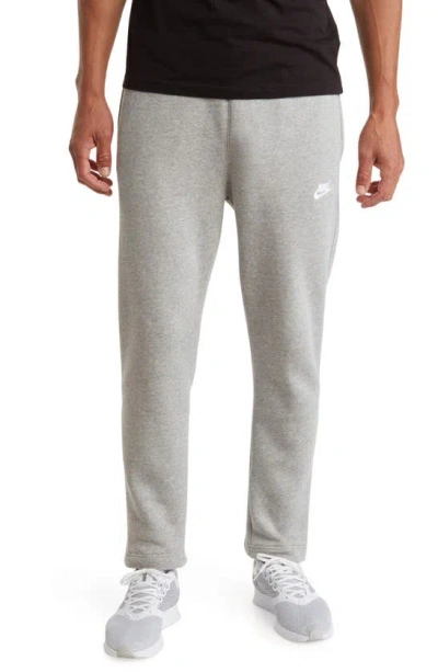 Shop Nike Sportswear Club Fleece Sweatpants In D Gr H/white