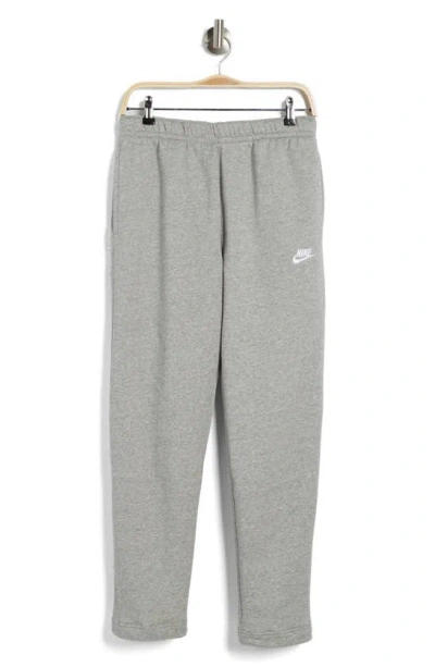 Shop Nike Sportswear Club Fleece Sweatpants In D Gr H/white